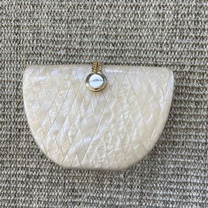 Vintage Ivory Clutch